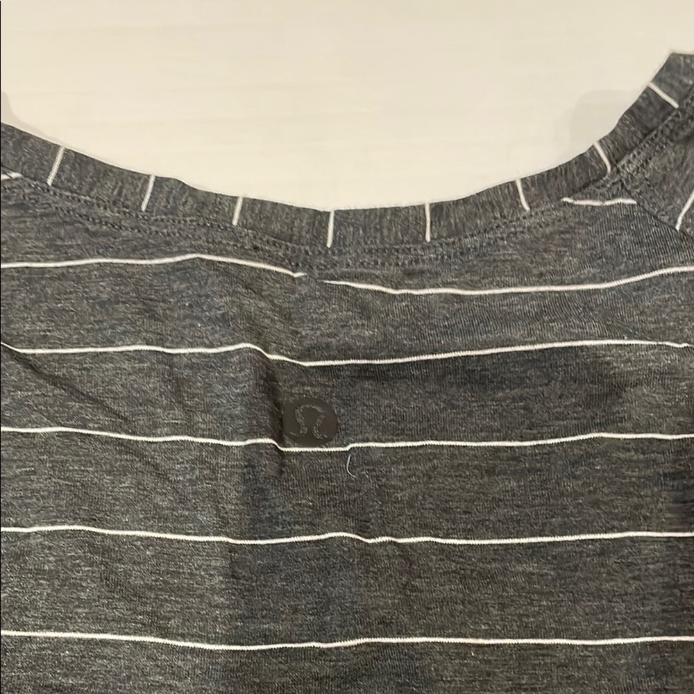 Gray Striped Women's Top - Picture 7 of 7